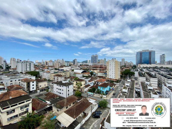 Imagem Cobertura com 2 Quartos à Venda ou Locação, 145 m² em Aparecida - Santos