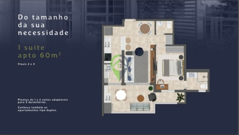 Imagem Apartamento com 2 Quartos à Venda, 74 m² em Boqueirão - Santos Imagem Apartamento com 2 Quartos à Venda, 74 m² em Boqueirão - Santos