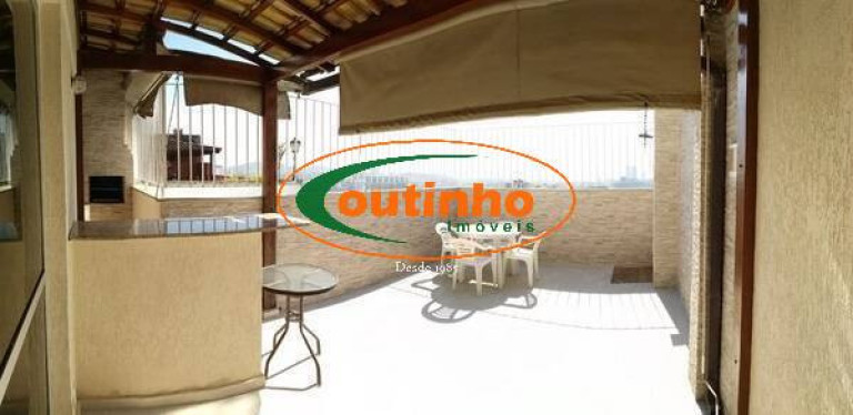 Imagem Cobertura com 3 Quartos à Venda, 130 m² em Rio Comprido - Rio De Janeiro