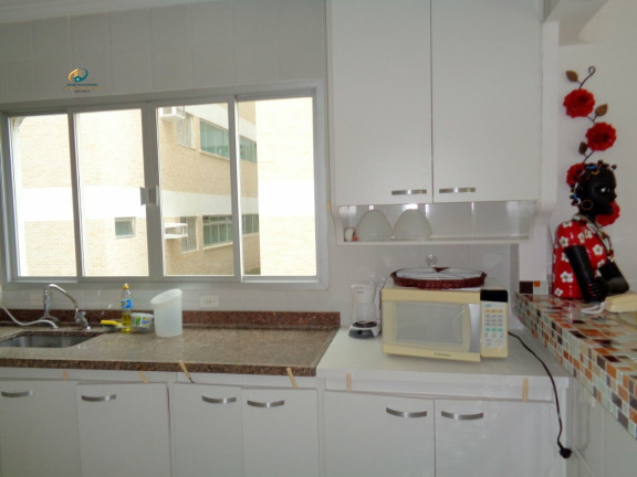 Imagem Apartamento com 3 Quartos para Alugar, 110 m² em Enseada - Guarujá