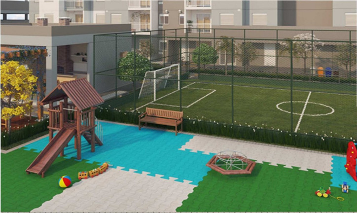 Imagem Apartamento com 2 Quartos à Venda, 43 m² em Residencial Parque Da Fazenda - Campinas Imagem Apartamento com 2 Quartos à Venda, 43 m² em Residencial Parque Da Fazenda - Campinas