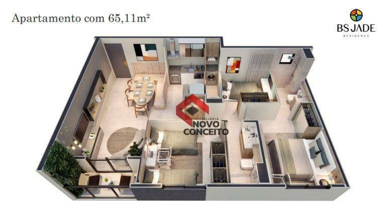 Imagem Apartamento com 3 Quartos à Venda, 65 m² em Joaquim Távora - Fortaleza Imagem Apartamento com 3 Quartos à Venda, 65 m² em Joaquim Távora - Fortaleza