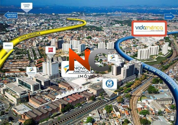 Imagem Apartamento com 2 Quartos à Venda, 56 m² em Del Castilho - Rio De Janeiro Imagem Apartamento com 2 Quartos à Venda, 56 m² em Del Castilho - Rio De Janeiro