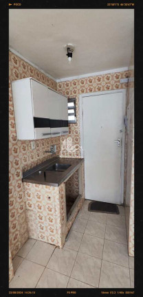 Imagem Apartamento com 1 Quarto para Alugar, 28 m² em José Menino - Santos