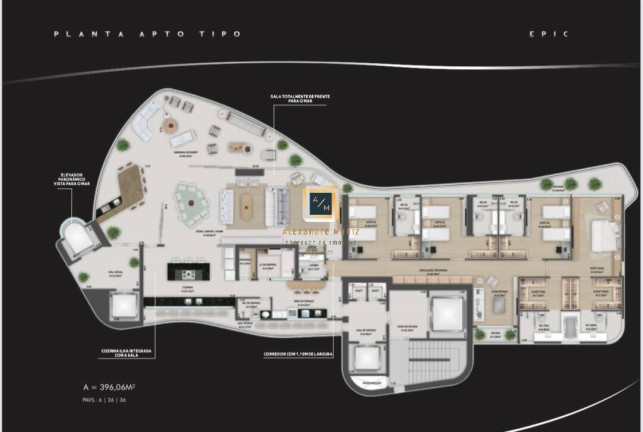 Imagem Apartamento com 4 Quartos à Venda, 384 m² em Meireles - Fortaleza Imagem Apartamento com 4 Quartos à Venda, 384 m² em Meireles - Fortaleza