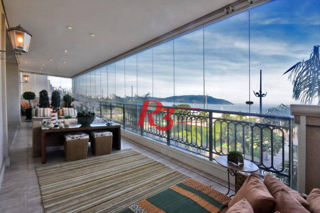 Imagem Apartamento com 4 Quartos à Venda, 393 m² em Gonzaga - Santos Imagem Apartamento com 4 Quartos à Venda, 393 m² em Gonzaga - Santos