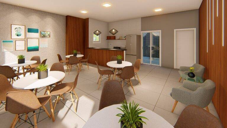 Imagem Apartamento com 2 Quartos à Venda, 60 m² em Guilhermina - Praia Grande