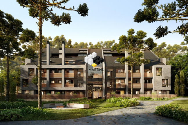 Imagem Apartamento com 2 Quartos à Venda, 54 m² em Bavária - Gramado Imagem Apartamento com 2 Quartos à Venda, 54 m² em Bavária - Gramado