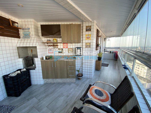 Imagem Apartamento com 3 Quartos à Venda, 126 m² em Guilhermina - Praia Grande
