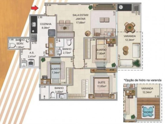 Imagem Imóvel com 2 Quartos à Venda, 172 m² em Recreio Dos Bandeirantes - Rio De Janeiro