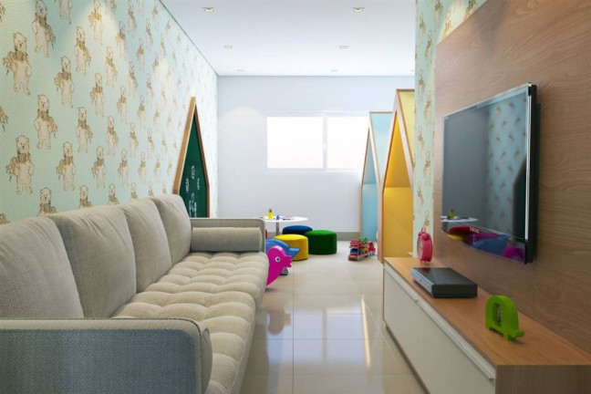 Imagem Apartamento com 1 Quarto à Venda, 55 m² em Caiçara - Praia Grande