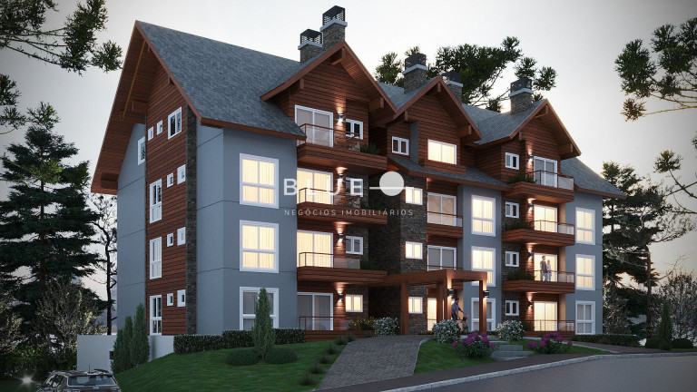 Apartamento com 1 Quarto à Venda, 51 m² em Avenida Central - Gramado