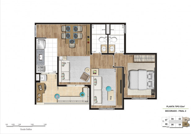 Imagem Apartamento com 2 Quartos à Venda, 53 m² em Tucuruvi - São Paulo Imagem Apartamento com 2 Quartos à Venda, 53 m² em Tucuruvi - São Paulo