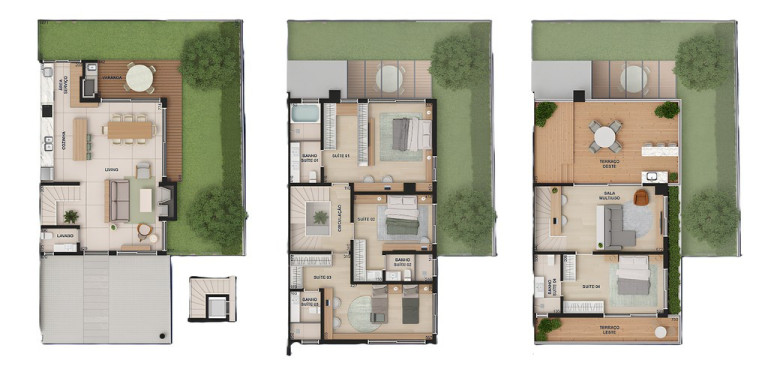 Imagem Casa com 3 Quartos à Venda, 293 m² em Tristeza - Porto Alegre Imagem Casa com 3 Quartos à Venda, 293 m² em Tristeza - Porto Alegre