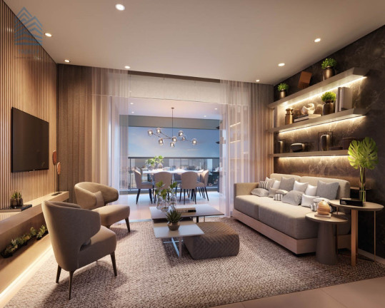 Imagem Imóvel com 3 Quartos à Venda, 125 m² em Campo Belo - São Paulo