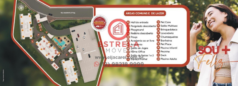 Imagem Imóvel com 2 Quartos à Venda, 47 m² em Loteamento Jardim Sol Nascente - Jacareí