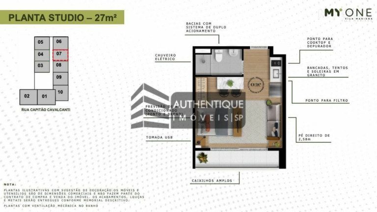 Imagem Apartamento com 2 Quartos à Venda, 44 m² em Vila Mariana - São Paulo Imagem Apartamento com 2 Quartos à Venda, 44 m² em Vila Mariana - São Paulo