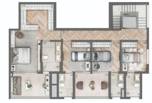 Imagem Apartamento com 4 Quartos à Venda, 209 m² em Perdizes - São Paulo