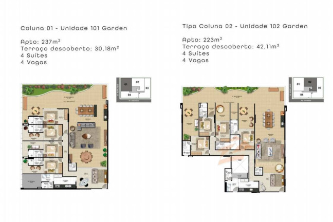 Imagem Apartamento à Venda, 213 m² em Praia Do Morro - Guarapari Imagem Apartamento à Venda, 213 m² em Praia Do Morro - Guarapari