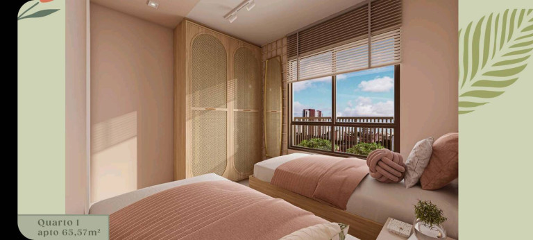 Imagem Apartamento com 3 Quartos à Venda, 65 m² em Presidente Kennedy - Fortaleza