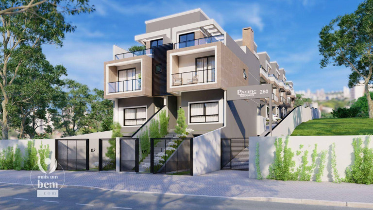 Sobrado com 3 Quartos à Venda, 156 m² em Mercês - Curitiba