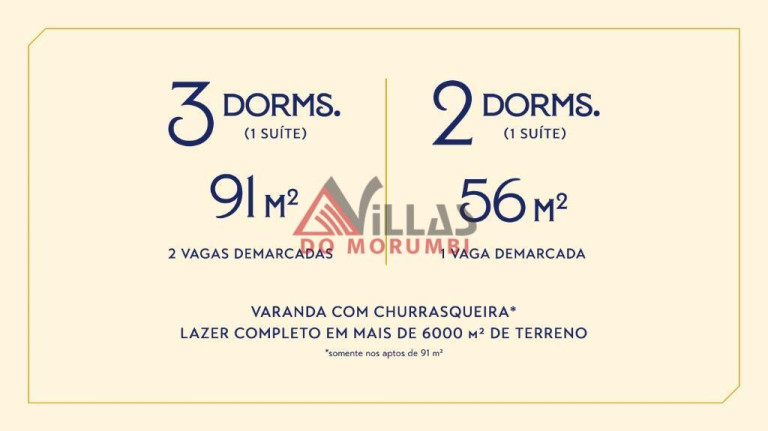 Imagem Apartamento com 2 Quartos à Venda, 56 m² em Vila Andrade - São Paulo
