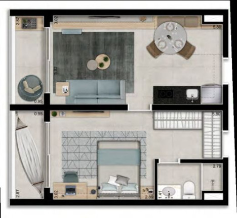 Imagem Apartamento com 1 Quarto à Venda, 45 m² em Jardim Vila Mariana - São Paulo Imagem Apartamento com 1 Quarto à Venda, 45 m² em Jardim Vila Mariana - São Paulo