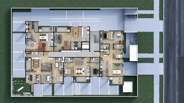Imagem Apartamento com 3 Quartos à Venda, 85 m² em Boa Vista - Curitiba Imagem Apartamento com 3 Quartos à Venda, 85 m² em Boa Vista - Curitiba