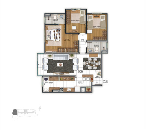 Imagem Apartamento com 3 Quartos à Venda, 94 m² em Nossa Senhora Das Dores - Santa Maria Imagem Apartamento com 3 Quartos à Venda, 94 m² em Nossa Senhora Das Dores - Santa Maria