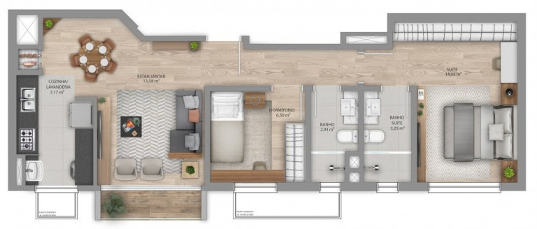 Imagem Imóvel com 2 Quartos à Venda, 63 m² em Bela Vista - Porto Alegre Imagem Imóvel com 2 Quartos à Venda, 63 m² em Bela Vista - Porto Alegre