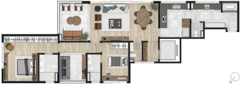 Imagem Apartamento com 3 Quartos à Venda, 371 m² em Pinheiros - São Paulo Imagem Apartamento com 3 Quartos à Venda, 371 m² em Pinheiros - São Paulo
