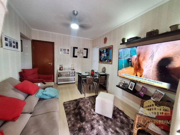 Imagem Apartamento com 1 Quarto à Venda, 51 m² em Canto Do Forte - Praia Grande