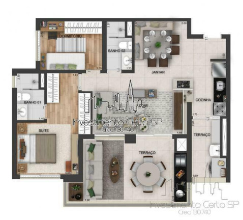 Imagem Apartamento com 3 Quartos à Venda, 91 m² em Quarta Parada - São Paulo Imagem Apartamento com 3 Quartos à Venda, 91 m² em Quarta Parada - São Paulo