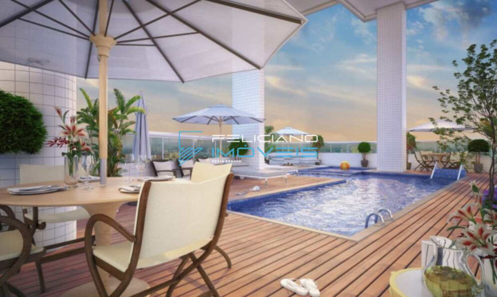 Imagem Apartamento com 1 Quarto à Venda, 52 m² em Aviação - Praia Grande