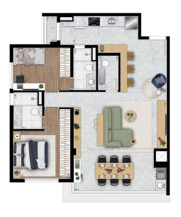 Imagem Apartamento com 3 Quartos à Venda, 94 m² em Saúde - São Paulo