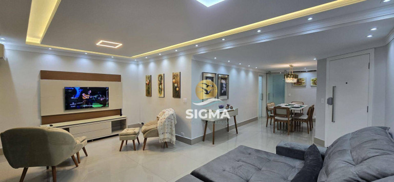 Apartamento com 3 Quartos à Venda, 130 m² em Pitangueiras - Guarujá