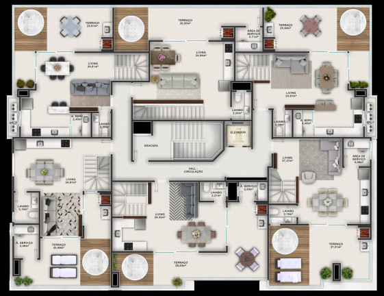 Imagem Apartamento com 3 Quartos à Venda, 138 m² em Bombas - Bombinhas Imagem Apartamento com 3 Quartos à Venda, 138 m² em Bombas - Bombinhas