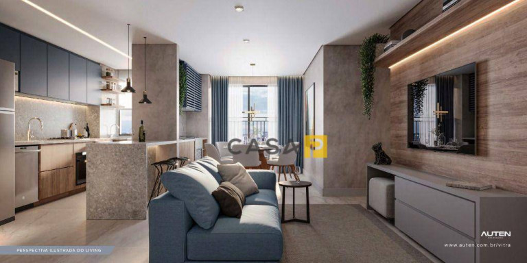 Apartamento com 3 Quartos à Venda, 77 m² em Centro - Santa Bárbara D'oeste