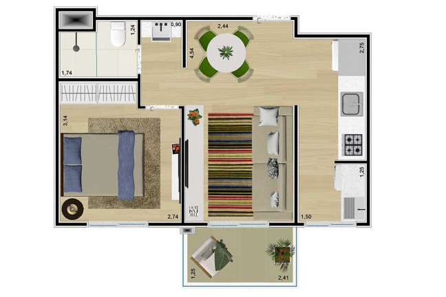Imagem Apartamento com 1 Quarto à Venda, 35 m² em Anália Franco - São Paulo Imagem Apartamento com 1 Quarto à Venda, 35 m² em Anália Franco - São Paulo