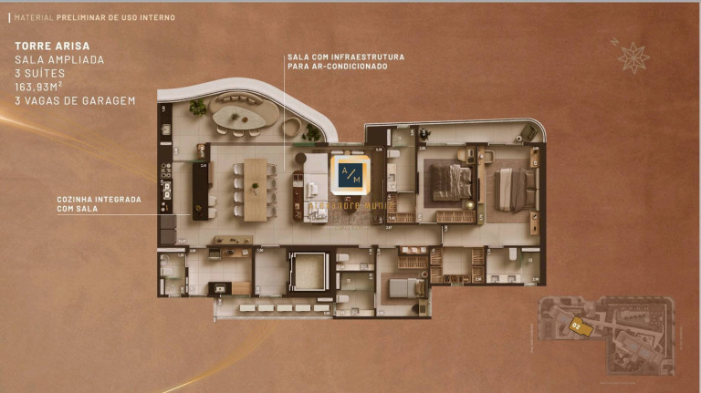 Imagem Apartamento com 4 Quartos à Venda, 163 m² em Meireles - Fortaleza Imagem Apartamento com 4 Quartos à Venda, 163 m² em Meireles - Fortaleza