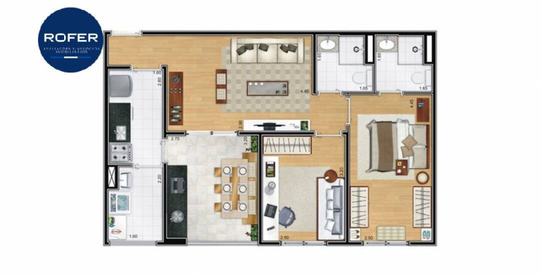 Imagem Apartamento com 2 Quartos à Venda, 65 m² em Belém - São Paulo Imagem Apartamento com 2 Quartos à Venda, 65 m² em Belém - São Paulo