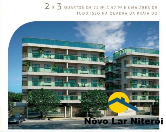 Imagem Apartamento com 3 Quartos à Venda, 96 m² em Vila Nova - Cabo Frio