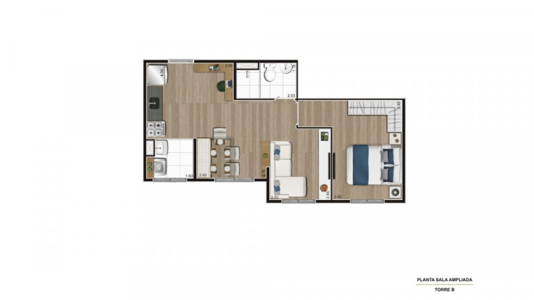 Imagem Apartamento com 2 Quartos à Venda, 34 m² em Cidade Patriarca - São Paulo