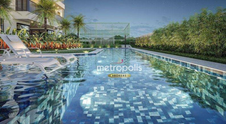 Imagem Apartamento com 2 Quartos à Venda, 56 m² em Jardim - Santo André