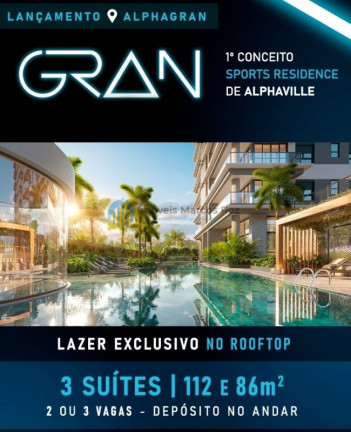 Imagem Apartamento com 3 Quartos à Venda, 111 m² em Green Valley Alphaville - Barueri