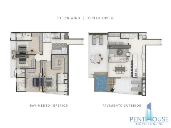 Imagem Apartamento com 3 Quartos à Venda, 154 m² em Praia Brava De Itajaí - Itajaí Imagem Apartamento com 3 Quartos à Venda, 154 m² em Praia Brava De Itajaí - Itajaí