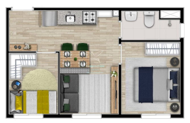 Imagem Apartamento com 2 Quartos à Venda, 32 m² em Vila Buarque - São Paulo Imagem Apartamento com 2 Quartos à Venda, 32 m² em Vila Buarque - São Paulo