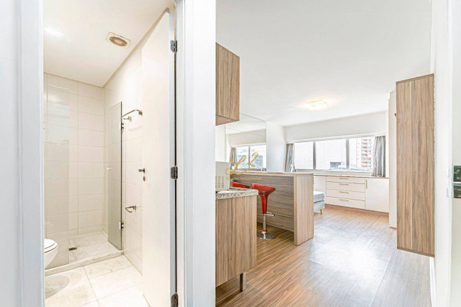 Imagem Studio com 1 Quarto à Venda, 31 m² em Centro Cívico - Curitiba Imagem Studio com 1 Quarto à Venda, 31 m² em Centro Cívico - Curitiba