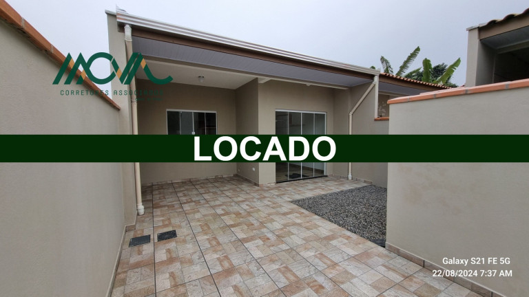 Casa com 2 Quartos para Alugar, 80 m² em Princesa Do Mar - Itapoá