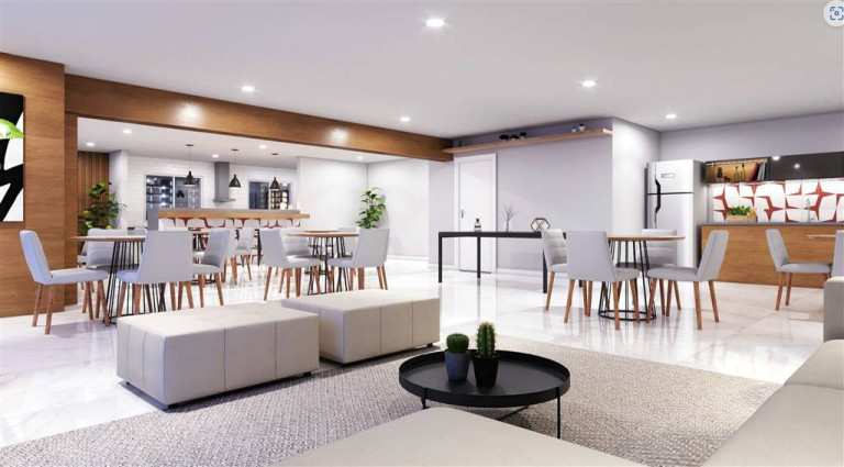 Imagem Apartamento com 1 Quarto à Venda, 48 m² em Guilhermina - Praia Grande